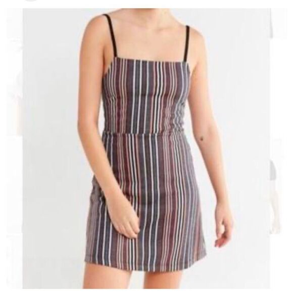 Urban Outfitters mini striped sleeveless dress - Picture 2 of 10